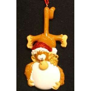  4333 Monkey Bus Personalized Christmas Ornament