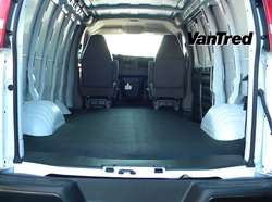   WB VanTred Carpet Rubber CargoVan Cargo Van Mat Liner Econoline VTRF92