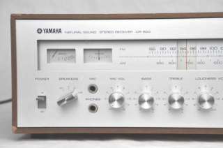 YAMAHA CR 800 AM/FM Stereo Receiver   VINTAGE   EX Cond  