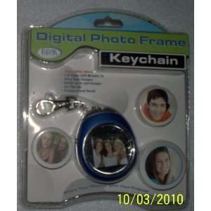  Digital Photo Frame Keychain BLUE 
