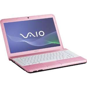  Sony VAIO(R) VPCEG1AFX/P EG1 Series 14 Notebook PC   Pink 