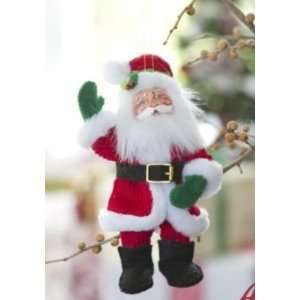  Annalee Mobilitee Doll Christmas Corduroy Santa Ornament 5 