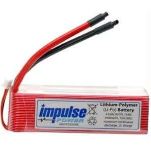  Impulse 14.8V 2500mAh 30C LiPo Battery Toys & Games