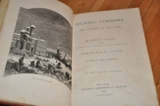 MICHAEL STROGOFF~JULES VERNE~SCARCE 1877 1ST/1ST EDITION~GREAT 