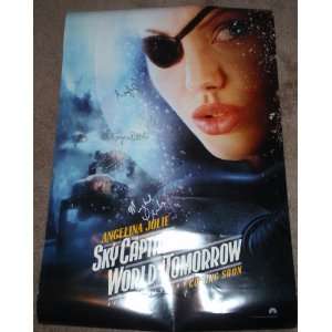  Sky Captain World Of Tomorrow Signed 5x Poster 27x40 DS 