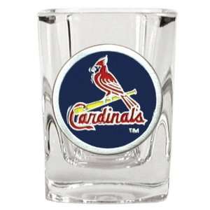  St. Louis Cardinals 2 oz Square Shot Glass Sports 