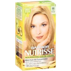  Garnier Nutrisse Haircolor, 90 Light Natural Blonde 