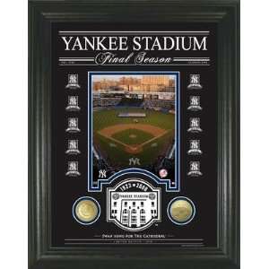 Yankee Stadium Final Season Archival New York Yankees Etched Glass 