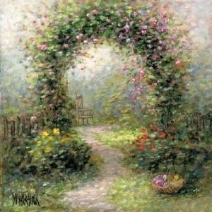  Rose Arbour II Poster Print