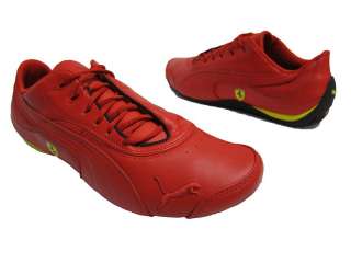 Zapatos rojos para hombres de gato III SF de la deriva de PUMA FERRARI 