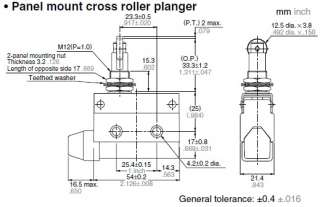 cross roller plunger 10a 250v ac made in japan gallery