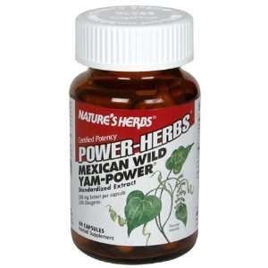    Herbs Mexican Wild Yam Power, 60 Capsules