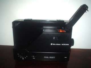 Bell & Howell 10MS Microstar Projector DUAL 8mm Variable Speed  