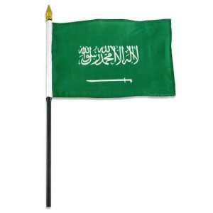  Saudi Arabia Flag 4 x 6 inch Patio, Lawn & Garden