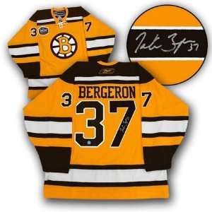 Patrice Bergeron Signed Uniform   Winter Classic   Autographed NHL 