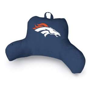 NFL Denver Broncos Bed Rest Pillow   MVP Series Sports 