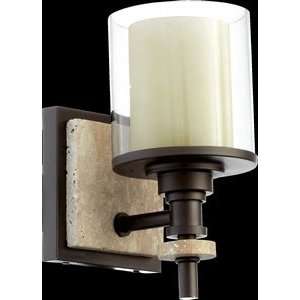 Quorum 5564 1 86 Concord   One Light Wall Mount, Oiled Bronze Finish 