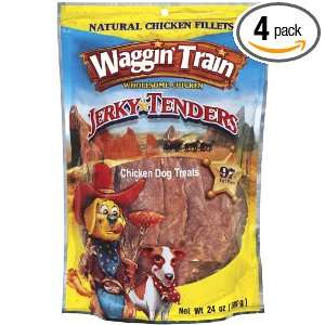 Waggin Train Jerky Tenders Dog Treats, Chicken, 24 Ounce Package 