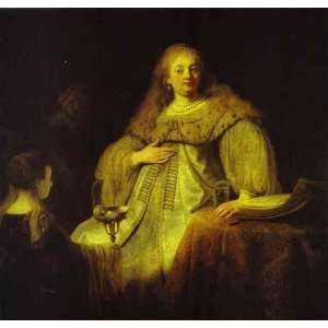     Rembrandt van Rijn   32 x 30 inches   Artemisia