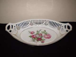 Germany, 12, Porcelain, Roses, Console/Serving Dish  