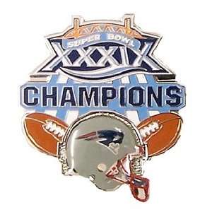    New England Patriots Super Bowl XXXIX Champs Pin