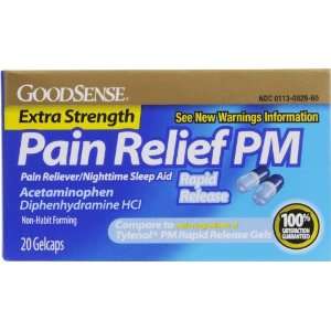  Good Sense Non Aspirin Rapid Release Gel Pm Case Pack 24 