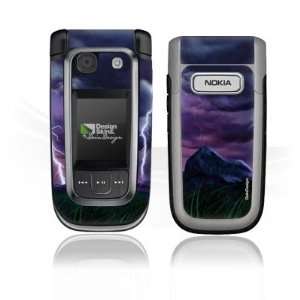  Design Skins for Nokia 6267   Purple Lightning Design 