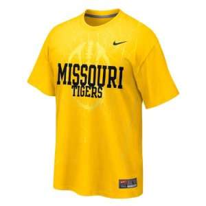  Missouri Tigers Gold Nike 2011 Official Football Practice 