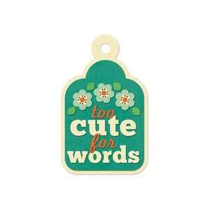   Keepers   Embossed Tags   Too Cute for Words Arts, Crafts & Sewing