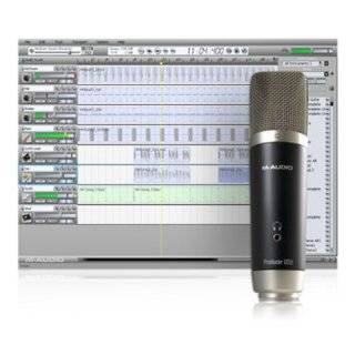 Audio Session Music Producer with USB microphone by M Audio (May 9 