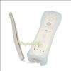 Remote and Nunchuck Controller Set For Nintendo Wii + Case Skin white 