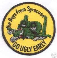 138th TFS GO UGLY EARLY A 10 patch  