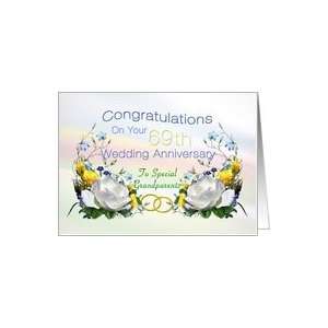  69th Grandparents Anniversary Congratulations Card Health 