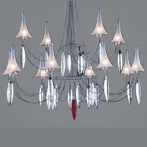   Chandelier by Baccarat  R036150   Diffuser  Onyx