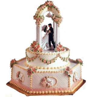 Wilton 4 PIECE HEXAGON PAN SET Bake Tiered Wedding Cake  