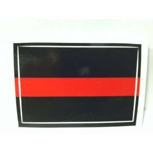  Fire Rescue EMS Mini Thin Red Line 1.50 Sticker/Decal 