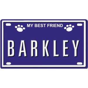  BARKLEY Dog Name Plate for Dog House. Over 400 Names 