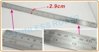 Stanless Ruler 40cm , 16 inch