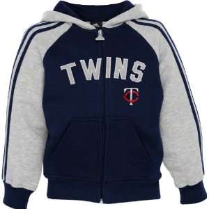  Minnesota Twins Navy Adidas 3 Stripe Full Zip Kids 4 7 