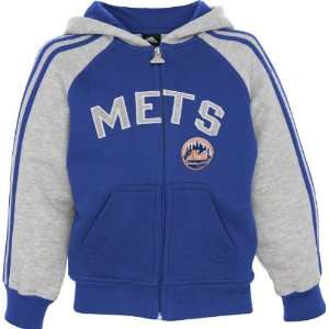  New York Mets Royal Adidas 3 Stripe Full Zip Kids 4 7 