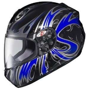  Joe Rocket RKT 201 Gothic Full Face Motorcycle Helmet X 