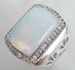Jewelry 18K GP opal mens ring (size8,9,10,11)  
