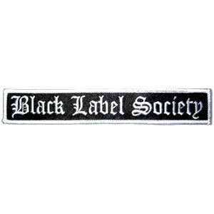  Black Label Society   Patches   Embroidered Clothing