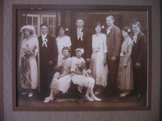 Vintage Late 1800s Early 1900s Wedding Couple Detroit  