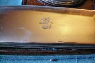   Officers Campaign Chest w. Sterling Boxes by John Lamb 1817  
