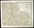 1830 SDUK Antique Map of SE England