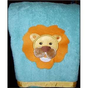  Animal World   Fuzzy Lion Bath Towel