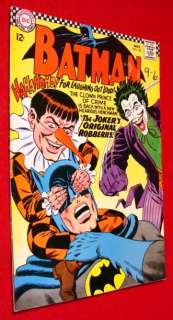 Vintage 1966 DC Batman #186 Silver Age Superhero Comic Book  