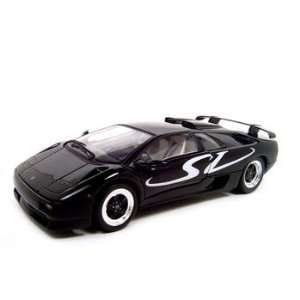 LAMBORGHINI DIABLO SV BLACK 118 DIECAST MODEL