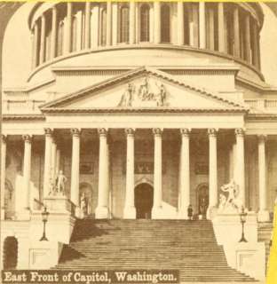 1870s CAPITOL BLDG. WASHINGTON D.C. STEREOVIEW PHOTO  